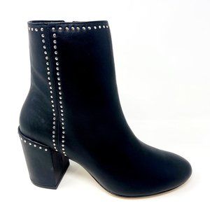Studded Black Ankle Boots